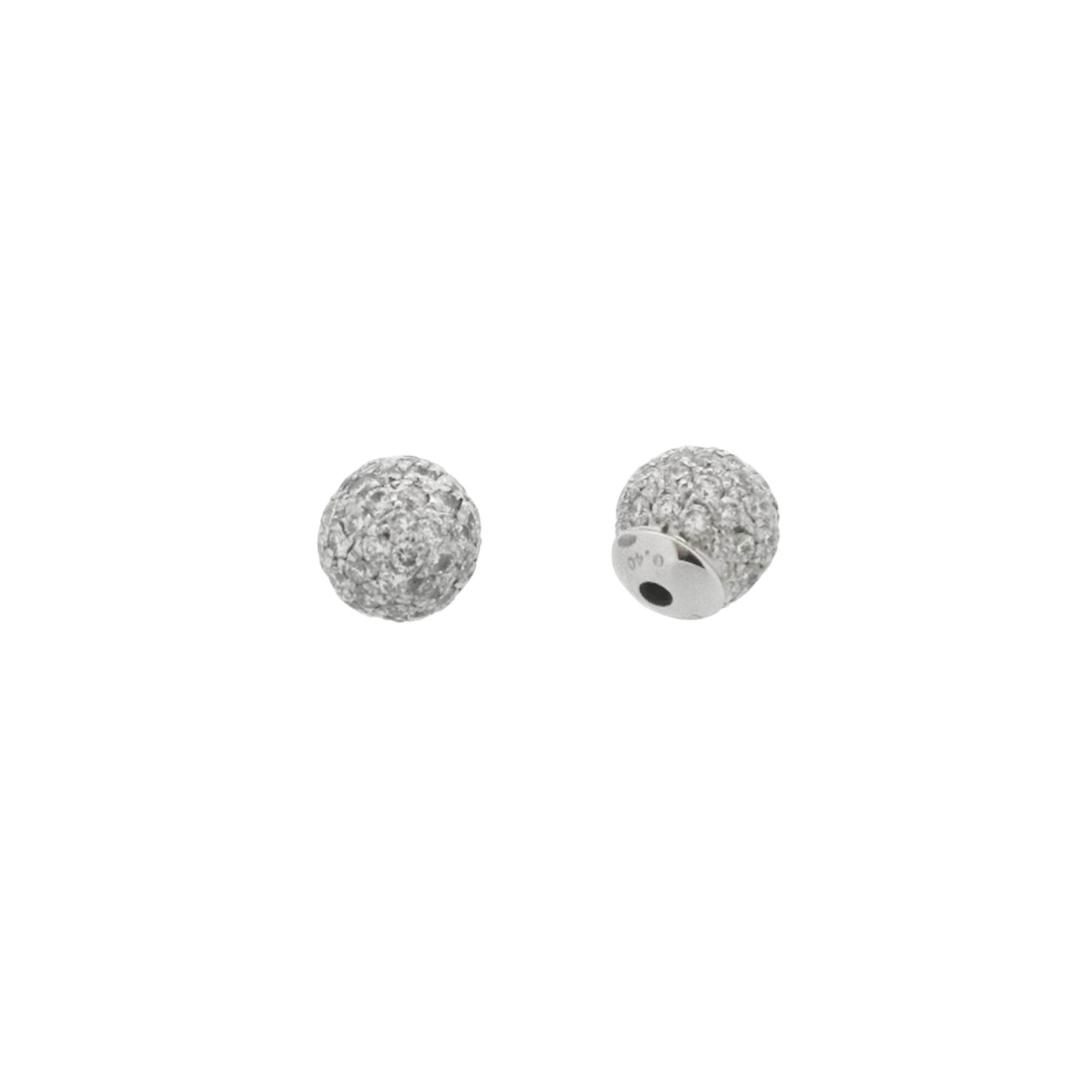 Pon  Pom Diamond  Earring Backs