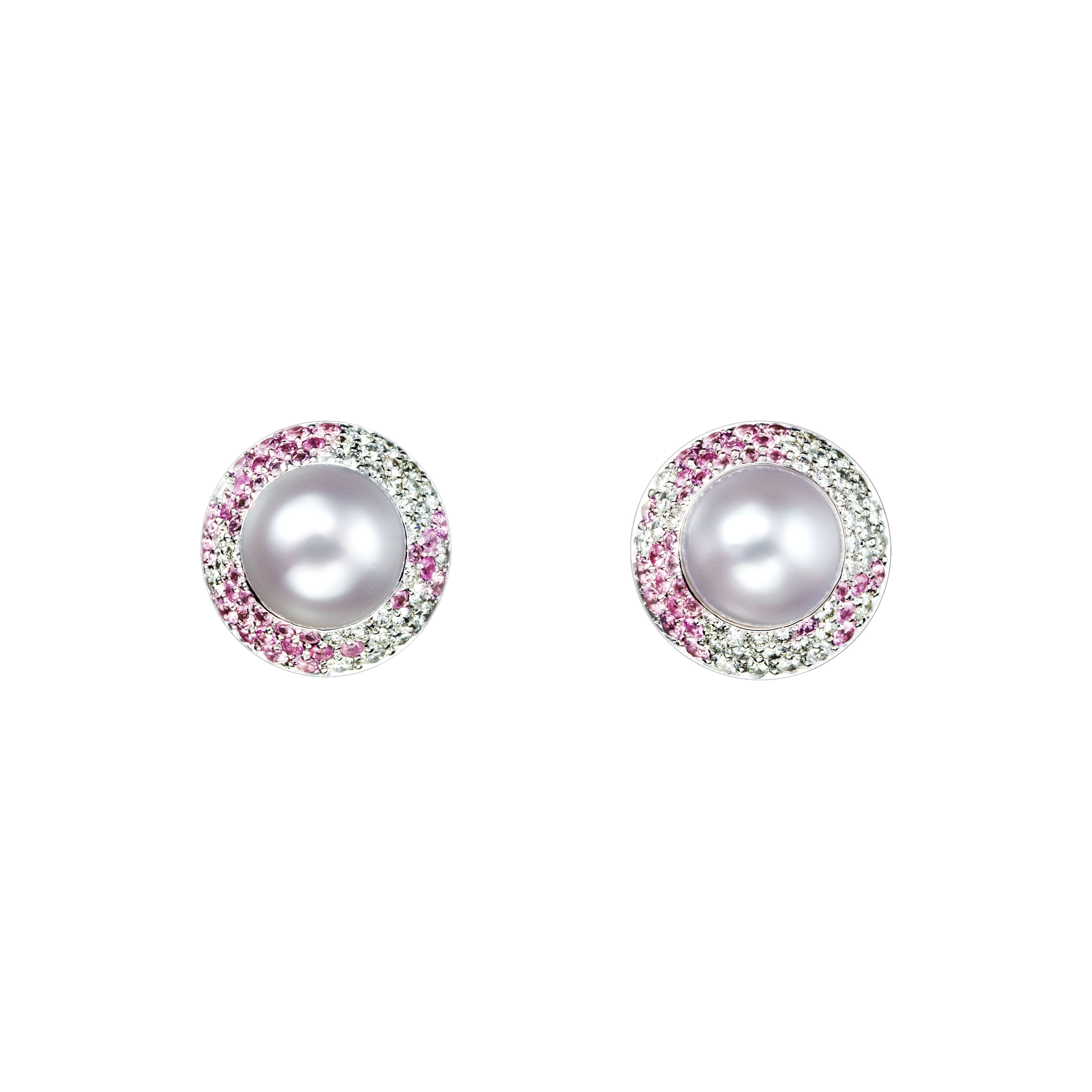 Pearl Rose Earrings