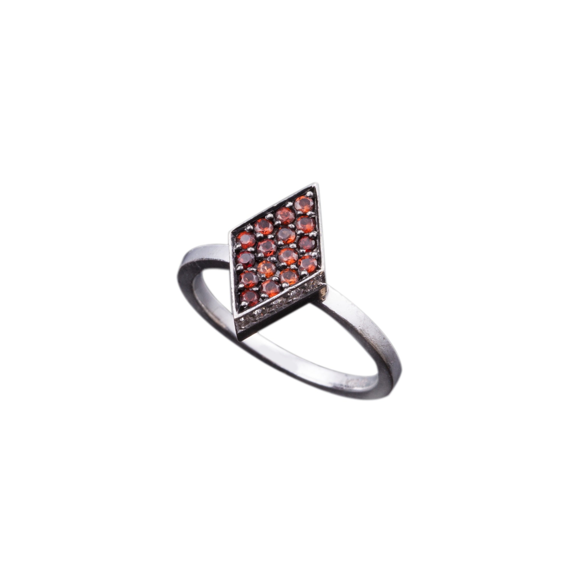 Summer Bubble Ring Garnet